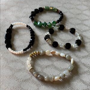 4 bracelets